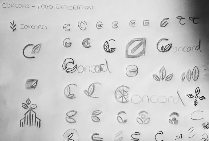Concord_initial_logo_sketches